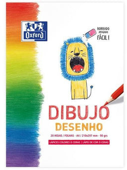 Tekenblok Oxford A4 20 Lakens (5 Stuks)