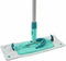 Leifheit Clean Twist M Ergo - vloerdoek micro duo - 2-vezels-systeem - 33 cm - Turquoise wit