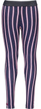 B.Nosy Legging - Verticaal gestreept met lurex - Cover stripe - Maat 122/128