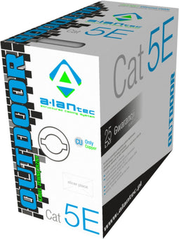 A-LAN KIU5OUTZ305 netwerkkabel Grijs 305 m Cat5e U/UTP (UTP)