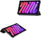 imoshion Tablet Hoes Geschikt voor iPad Mini 6 (2021) / iPad Mini 7 (2024) - imoshion Design Trifold Bookcase - Zwart /Don't touch