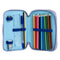 Pennenzak Bluey Licht Blauw Light Blue 12,5 x 19,5 x 4,5 cm