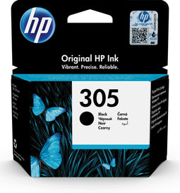 HP 305 - Inktcartridge - Origineel - Zwart