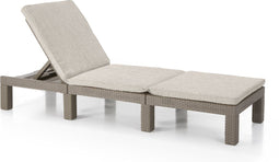 Allibert Daytona Deluxe Ligbed - 3 posities - 65x195x25,5 cm - Cappuccino