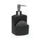 Zeepdispenser Versa Zwart Hars Keramisch Minimalist