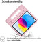 Accezz Kidsproof Backcover iPad 10.9 (2022) - Schokabsorberend - Lichtroze