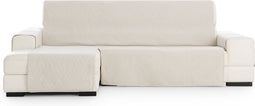Hoes voor chaise longue met korte armleuning links Eysa AQUA Grijs 100 x 110 x 290 cm