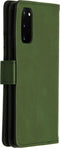 iMoshion Hoesje Geschikt voor Samsung Galaxy S20 Hoesje Met Pasjeshouder - iMoshion Luxe Bookcase - Groen