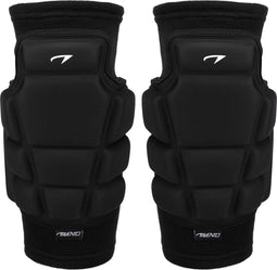Avento Kniebeschermers - Indoor Sport - Schokabsorberende padding - Zwart - Maat XL