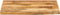 vidaXL - Tafelblad - met - natuurlijke - rand - 80x80x3,8 - cm - massief - mangohout