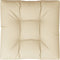 vidaXL Bankkussen pallet 70x70x10 cm beige
