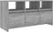 vidaXL - Tv-meubel - 102x37,5x52,5 - cm - bewerkt - hout - grijs - sonoma - eikenkleur