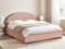 VAUCLUSE - Tweepersoonsbed - Pastelroze - 180 x 200 cm - Polyester