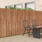 vidaXL - Schutting - van - Schors - 400x125 - cm