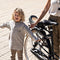 Urban Iki Junior - Fietszitje - Opklapbare rugleuning - Bincho Black/Kurumi Brown