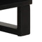 vidaXL - Dressoir - 80x33x75 - cm - massief - mangohout - zwart