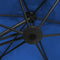 vidaXL - Parasol - met - stalen - paal - 300 - cm - azuurblauw