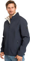 Mario Russo Softshell Jas - Winterjas Heren - Winddicht en waterafstotend - Navy - L