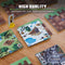 Ravensburger Minecraft - Bordspel - 64 houten blokken - 30 minuten speeltijd