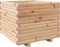 vidaXL - Plantenbak - 60x60x49,5 - cm - massief - grenenhout