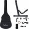 vidaXL - 12-delige - Gitaarset - met - equalizer - en - 6 - snaren - western
