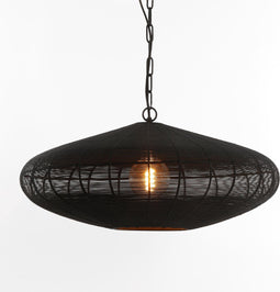 Light & Living Hanglamp Bahoto - 60cm - Mat Zwart