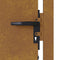vidaXL - Poort - 105x205 - cm - cortenstaal