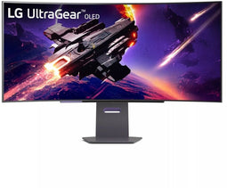LG UltraGear 45GS95QE - Curved OLED Monitor 3440x1440 240Hz - Zwart
