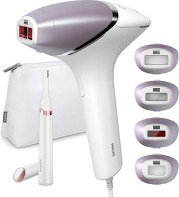 Philips Lumea Prestige BRI949/00 - IPL Ontharingsapparaat - 450000 flitsen - Wit/Rosé