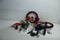 Sonic Prime - Kinderfiets - 14 inch - Handrem en terugtraprem - Blauw Rood
