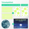 Nuvance - Glow in the Dark Sterren en Maan - 442 Stickers - Kinderkamer