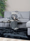 Vloerkleed Gentle Black 90 - 140 x 200 cm