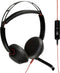 Plantronics Blackwire C5220 - Telefoonheadset - Noise Cancelling - Zwart/Rood