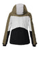 Killtec KSW 30 - Ski Jas Dames - Waterdicht 10000 mm Ademend 3000 g/m² - Wit/Taupe/Zwart M