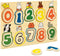 Bambolino Toys Nijntje - Houten cijferpuzzel - 9 chunky cijfers - vanaf 1 jaar