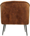HSM Collection Fauteuil Chester Bruin/Zwart Adore