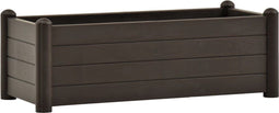 vidaXL - Plantenbak - verhoogd - 100x43x35 - cm - PP - mokka