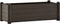 vidaXL - Plantenbak - verhoogd - 100x43x35 - cm - PP - mokka