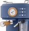 Swan One Touch Espressomachine – Gemalen Koffie & Koffiepads – Blauw