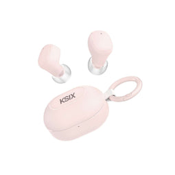 KSIX Neutron - Oordopjes - Bluetooth - Roze