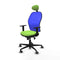Jorquera Piqueras y Crespo 1D036G1 - Bureaustoel - Hoofdsteun - Pistache