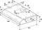 Whirlpool WSLK66 - Onderbouw afzuigkap - 146 W - Grijs