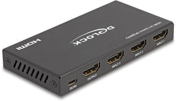 Delock 18603 - HDMI Hub - 4x HDMI - Zwart