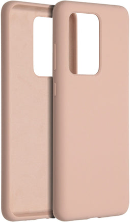 Accezz Liquid Silicone Backcover - Samsung Galaxy S20 Ultra - Schokabsorberend - Roze