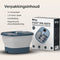 Brixy BR1925 - Voetenbad - Automatische Shiatsu-massage - Verwarmt tot 48°C - Blauw