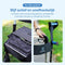 Safe Age® Rollator - Lichtgewicht opvouwbaar - Gevoerde zitting en rugleuning - Zwart