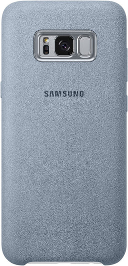 Samsung Galaxy S8+ - Alcantara Cover - Schokbestendig - Mint