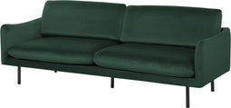 VINTERBRO - Driezitsbank - Groen - Fluweel