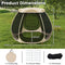 Coast Pop-up Mesh-paviljoen - 4–6 Personen - 310 x 270 x 210 cm - Opvouwbaar - Rondom Mesh - Outdoor