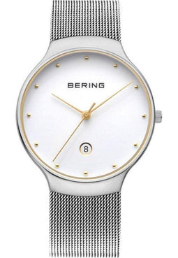 BERING 13338-001 - Polshorloge - RVS - Ø 38 mm - Zilverkleurig
